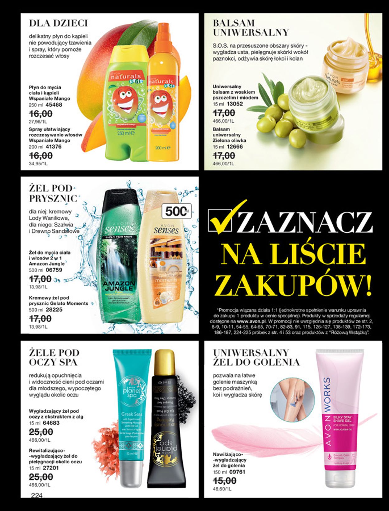 Gazetka promocyjna Avon - 05.09-25.09.2019 (Strona 224)