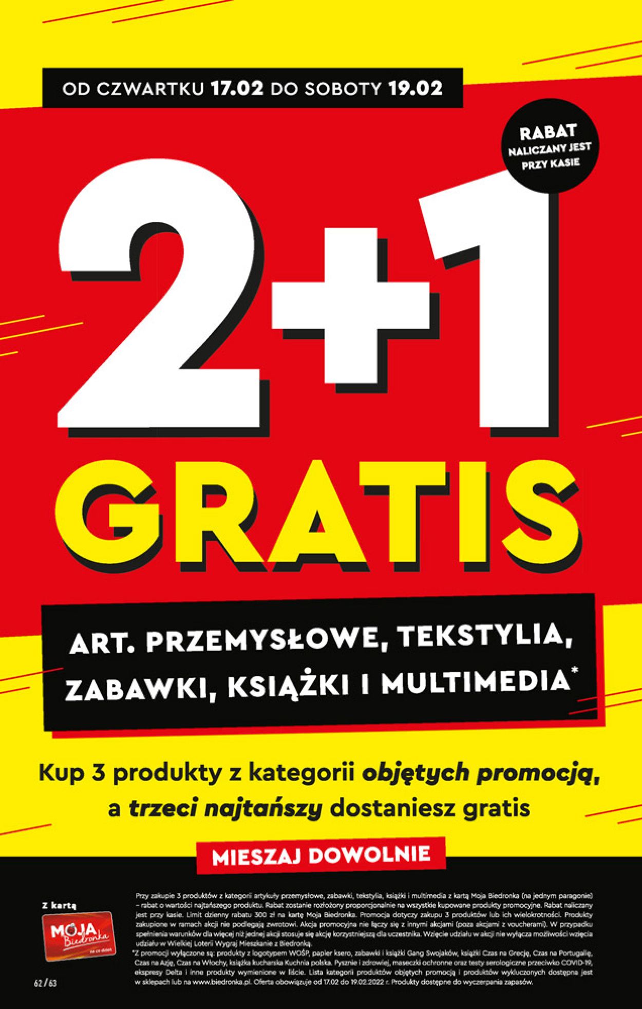 Gazetka promocyjna Biedronka - 17.02-23.02.2022 (Strona 62)