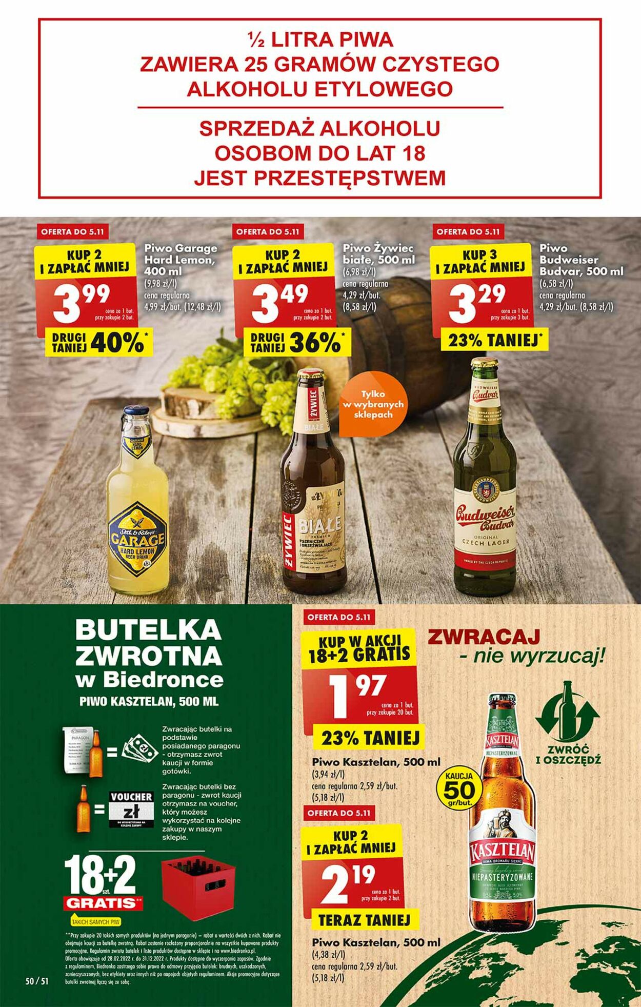 Gazetka promocyjna Biedronka - 02.11-10.11.2022 (Strona 50)