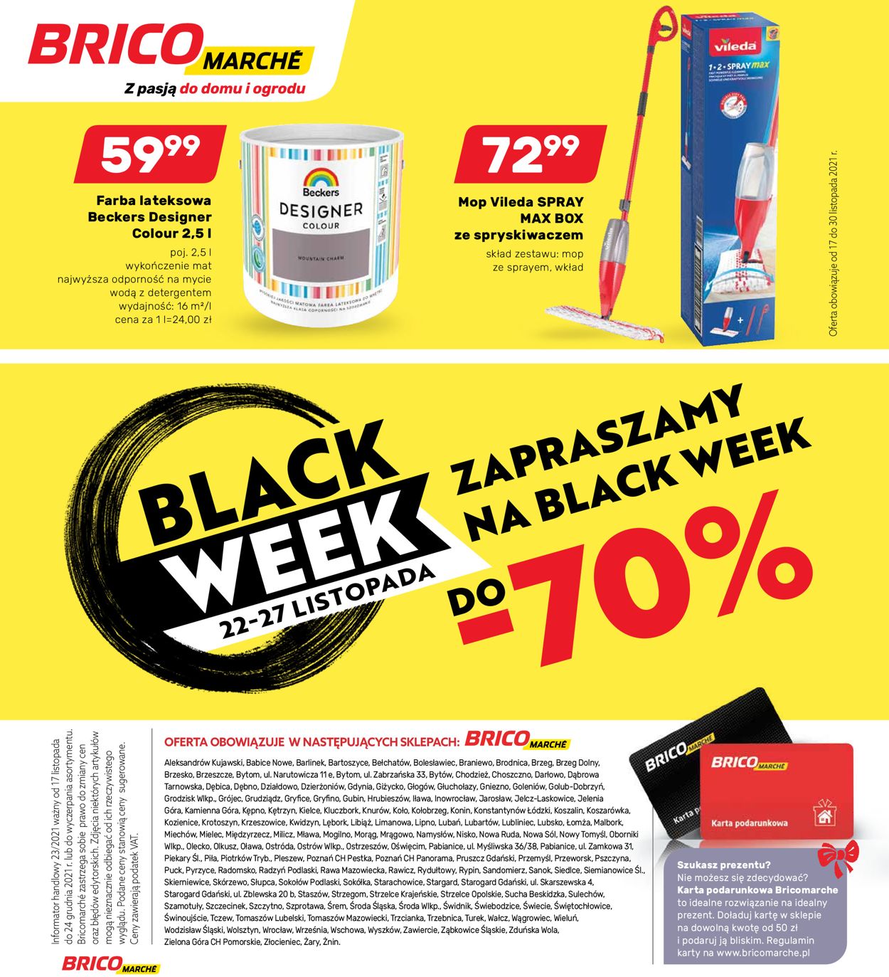 Gazetka promocyjna Bricomarché BLACK FRIDAY 2021 - 17.11-24.12.2021 (Strona 24)