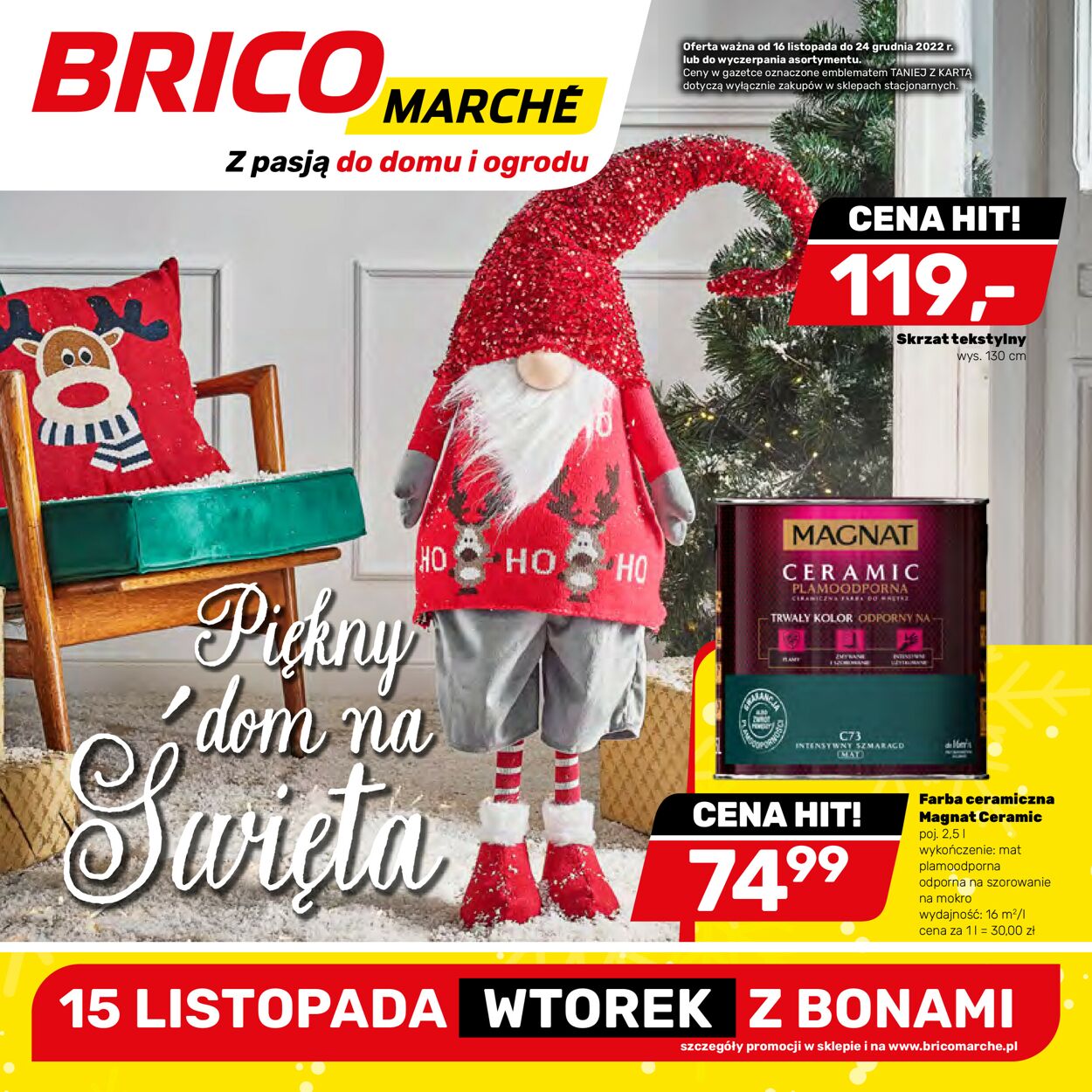 Gazetka promocyjna Bricomarché - 16.11-24.12.2022