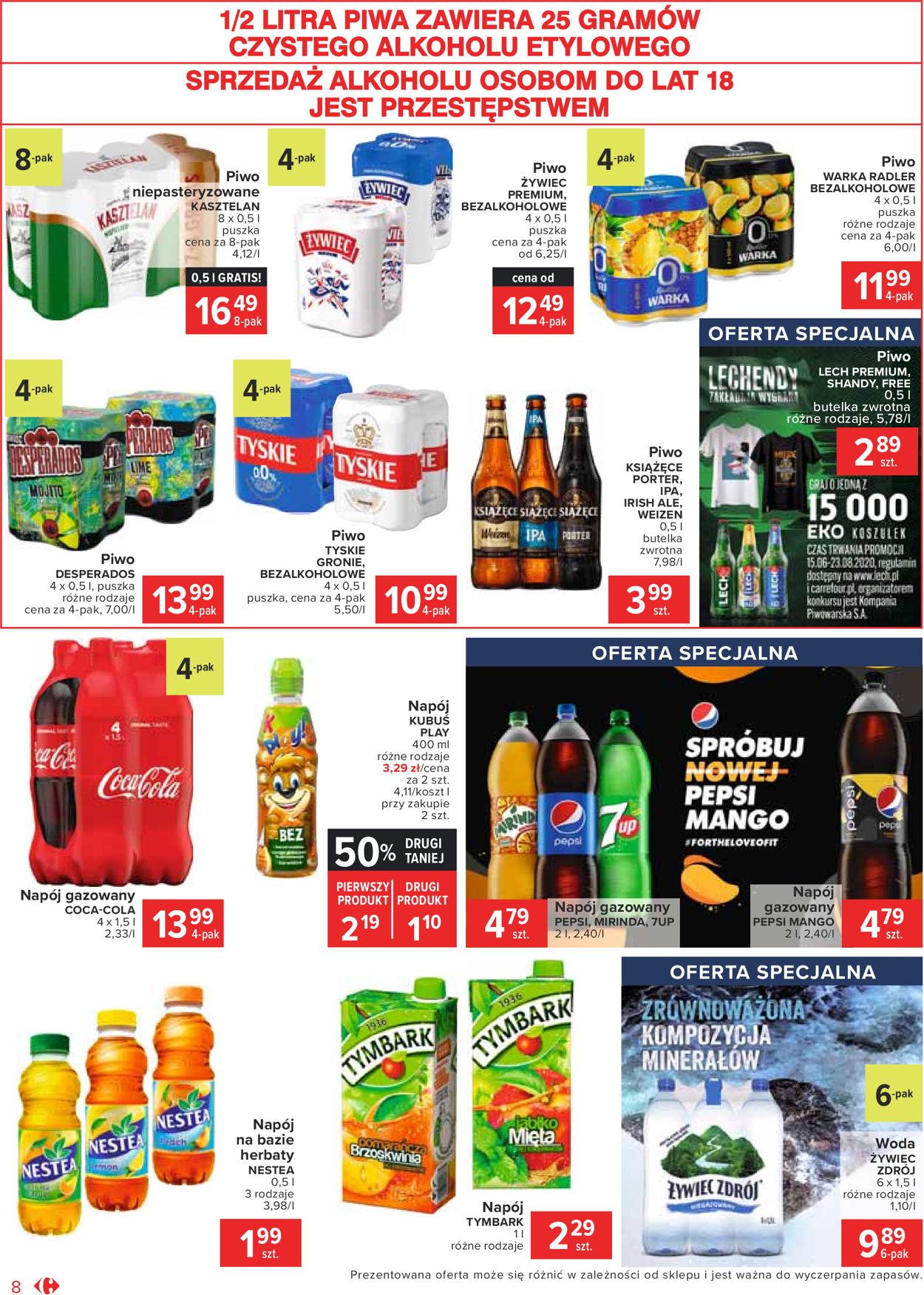 Gazetka promocyjna Carrefour Market - 23.06-04.07.2020 (Strona 8)