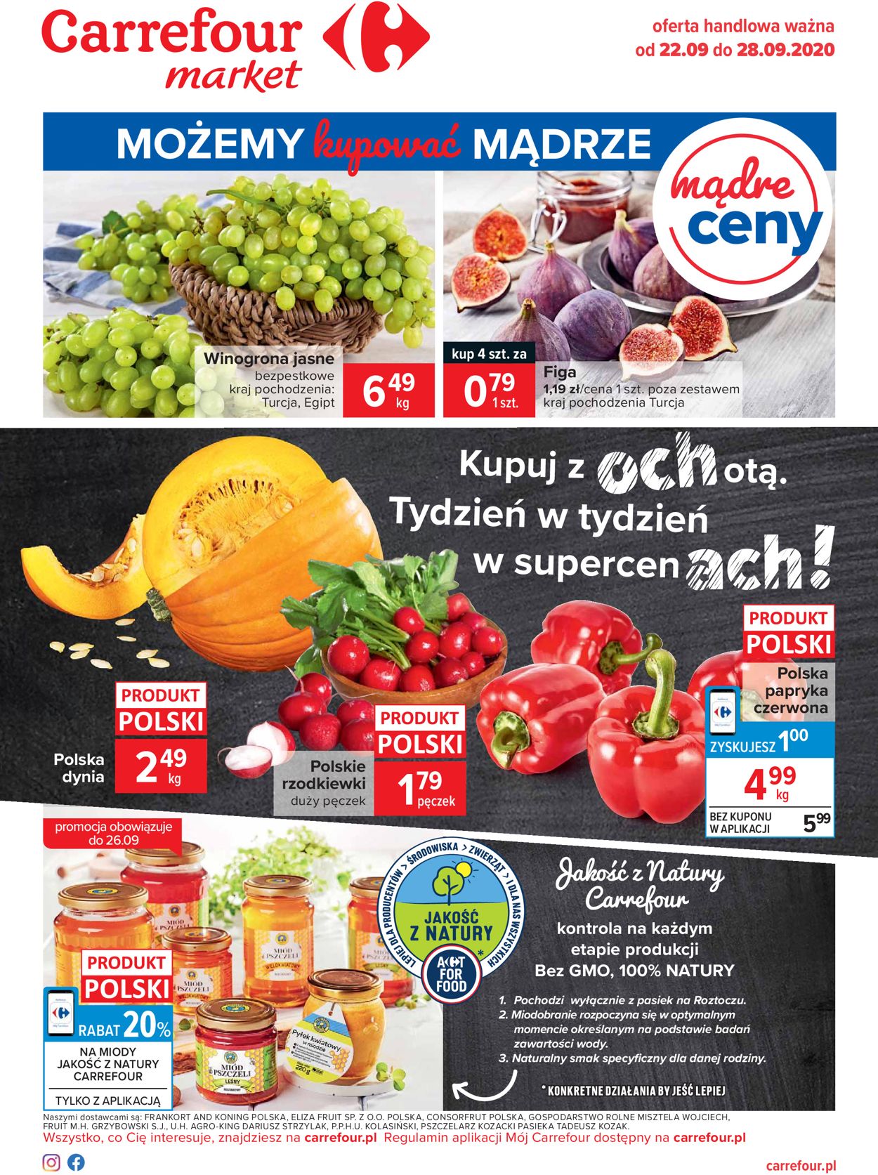 Gazetka promocyjna Carrefour Market - 22.09-28.09.2020