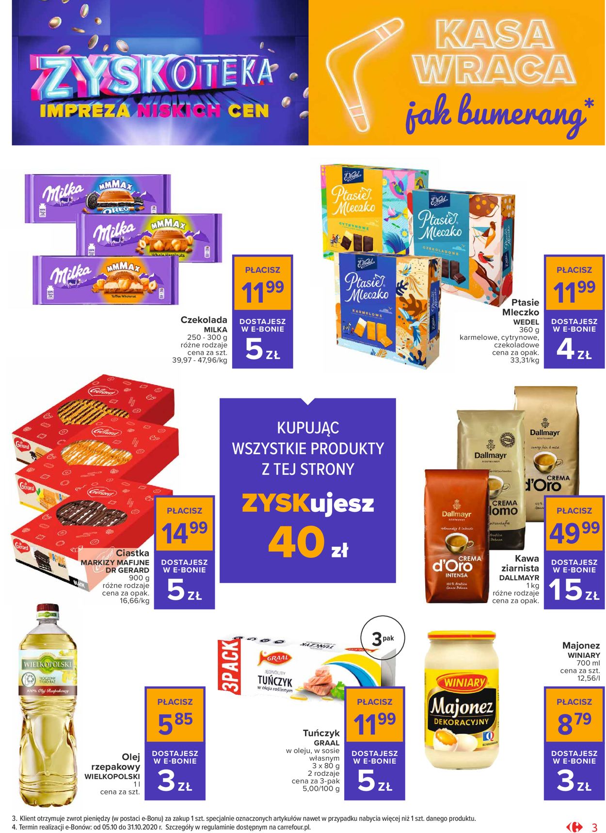 Gazetka promocyjna Carrefour Market - 29.09-03.10.2020 (Strona 3)