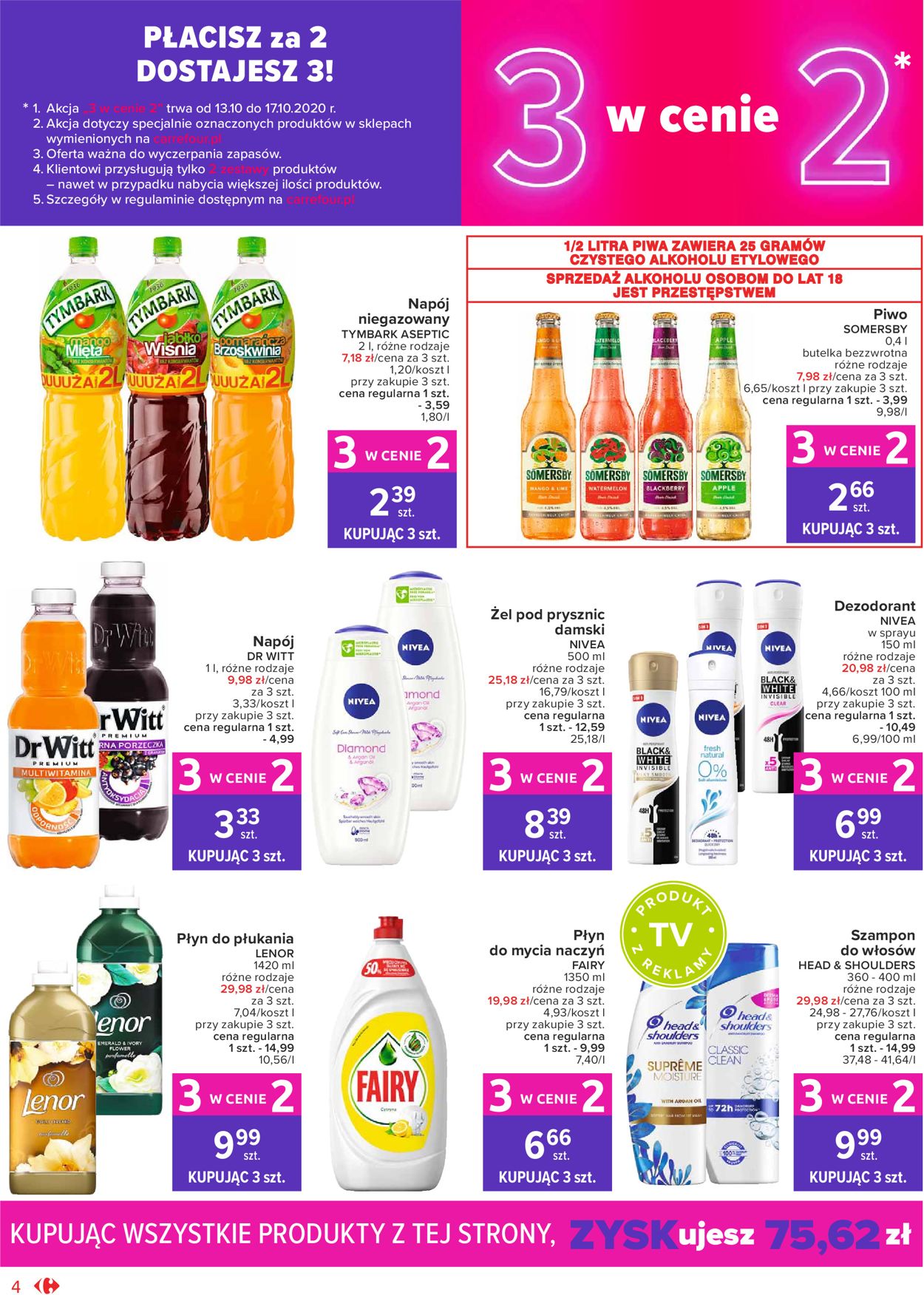 Gazetka promocyjna Carrefour Market - 13.10-17.10.2020 (Strona 4)