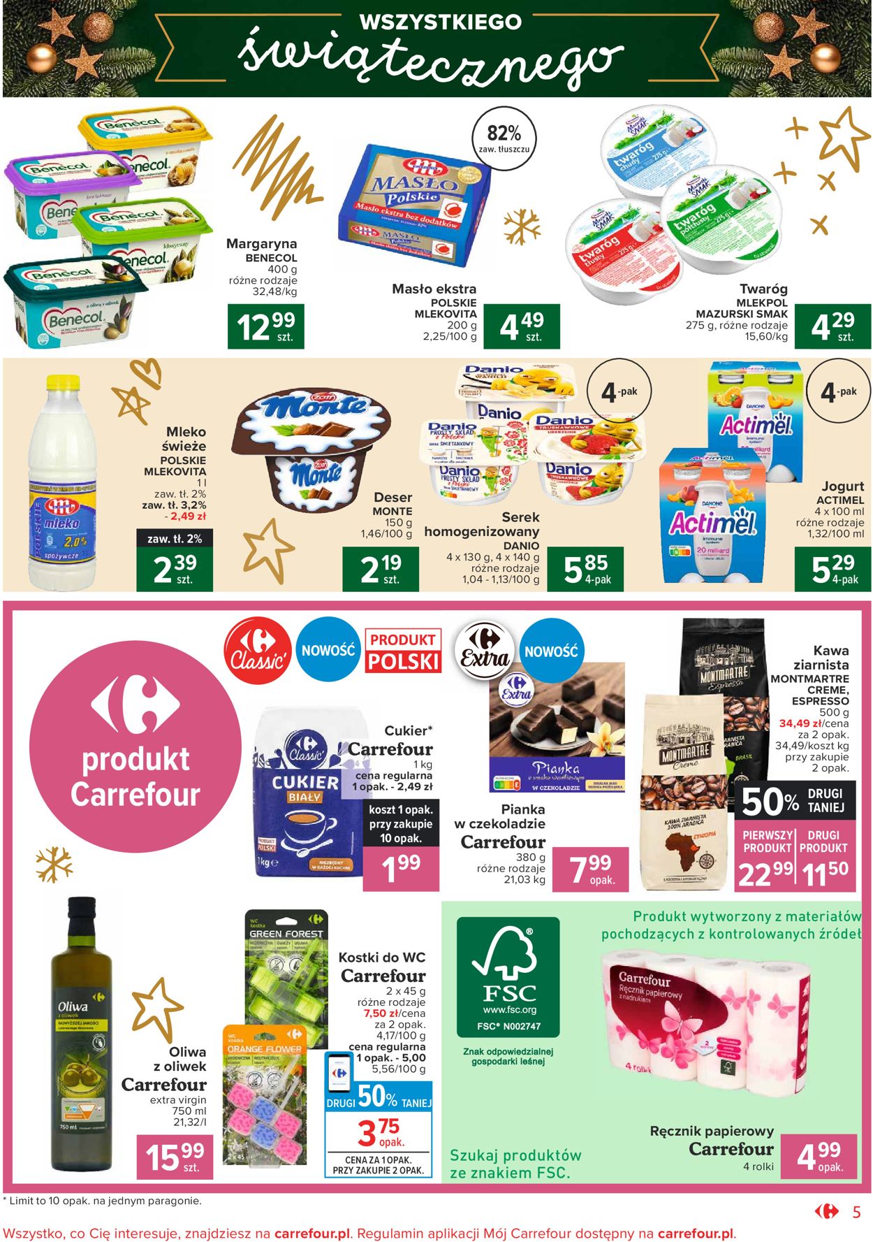 Gazetka promocyjna Carrefour Market Gazetka Świąteczna 2020 - 08.12-14.12.2020 (Strona 5)
