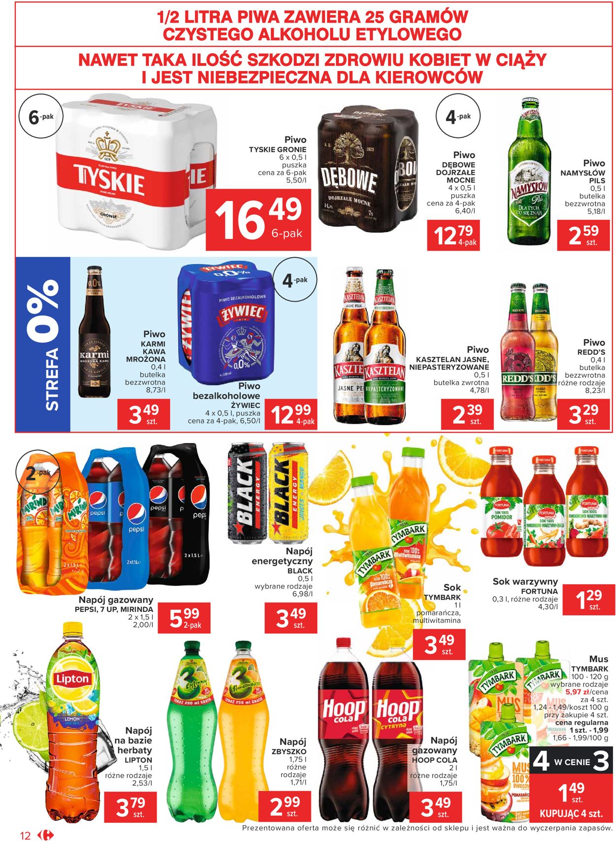 Gazetka promocyjna Carrefour Market Ceny niskie jak dawniej - 07.01-16.01.2021 (Strona 12)