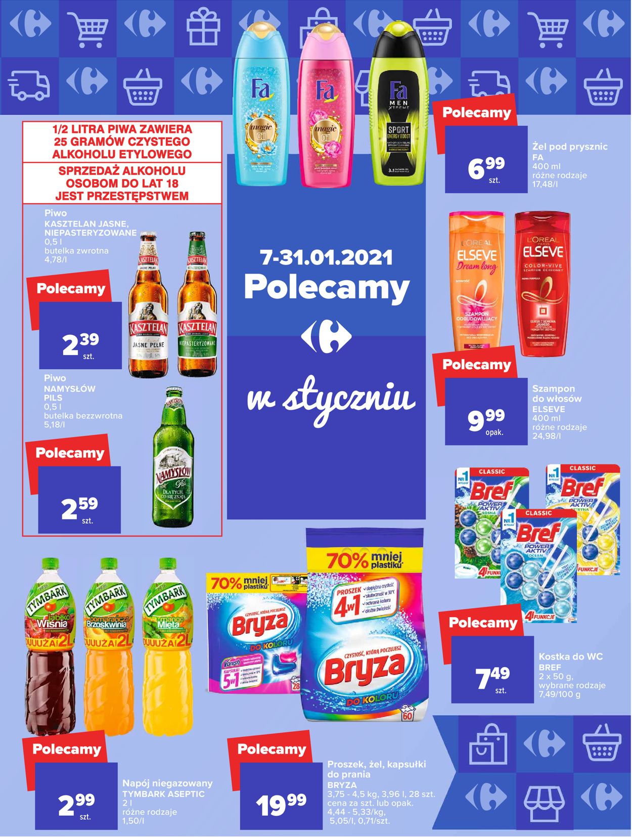 Gazetka promocyjna Carrefour Market Ceny niskie jak dawniej - 07.01-16.01.2021 (Strona 17)