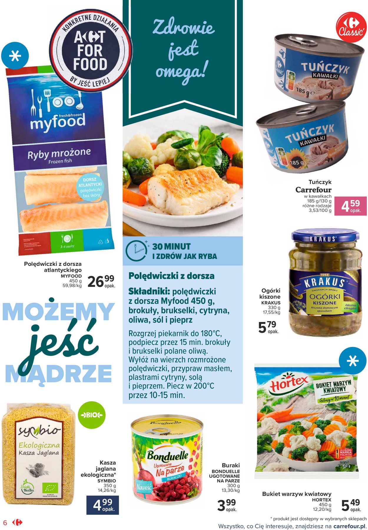 Gazetka promocyjna Carrefour Market Zdrowe postanowienie - 07.01-16.01.2021 (Strona 6)