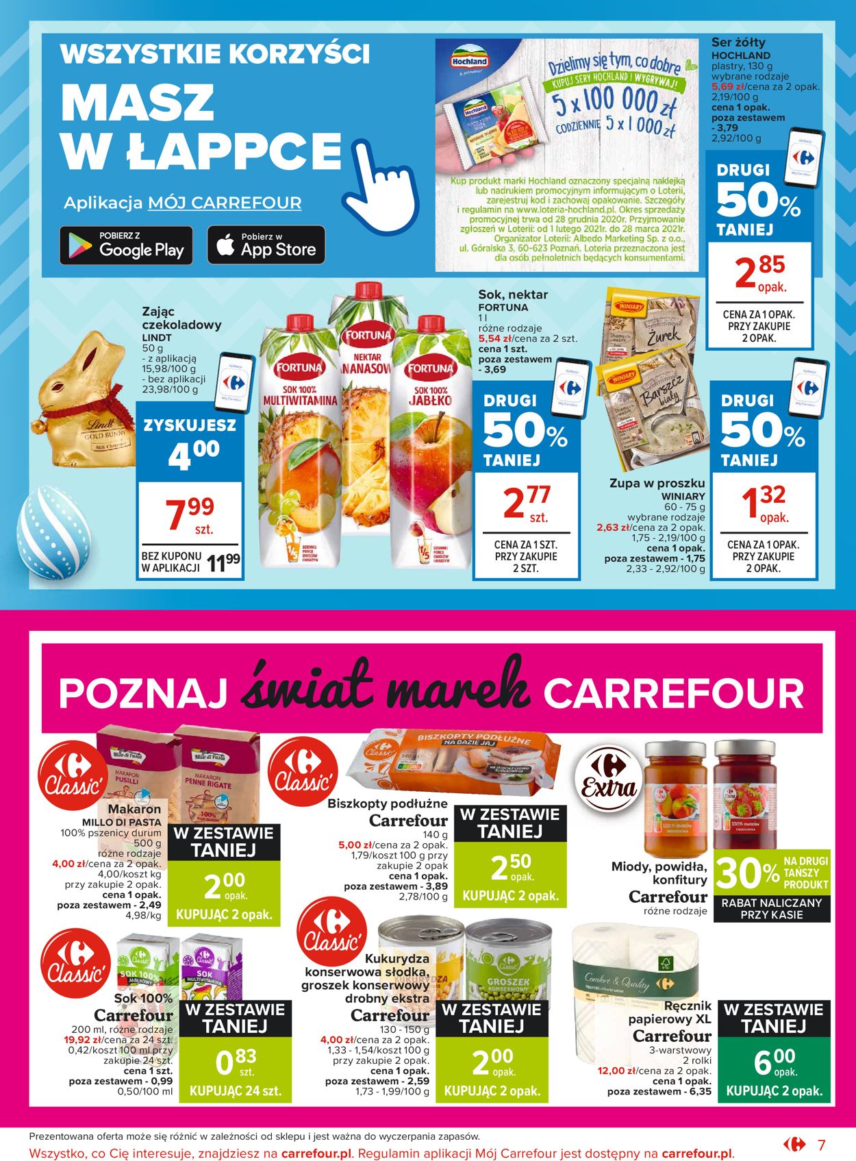 Gazetka promocyjna Carrefour Market Wielkanoc 2021 - 16.03-22.03.2021 (Strona 7)