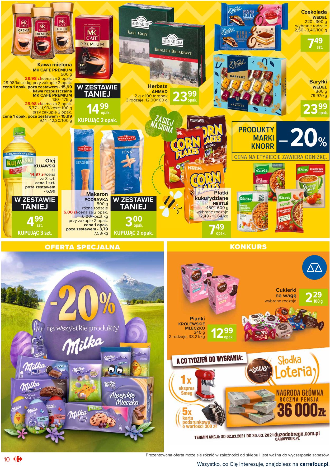 Gazetka promocyjna Carrefour Market Wielkanoc 2021 - 16.03-22.03.2021 (Strona 10)