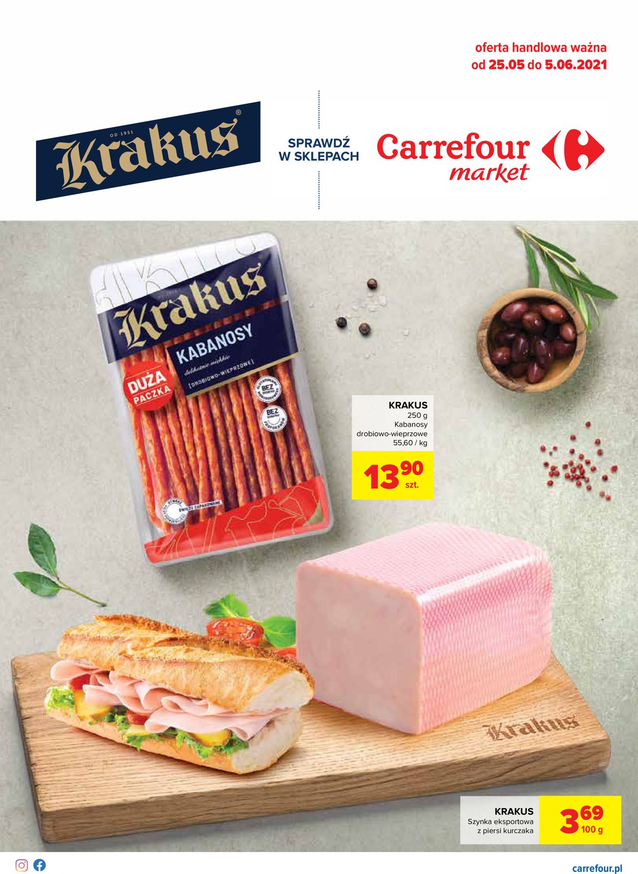 Gazetka promocyjna Carrefour Market - 25.05-05.06.2021