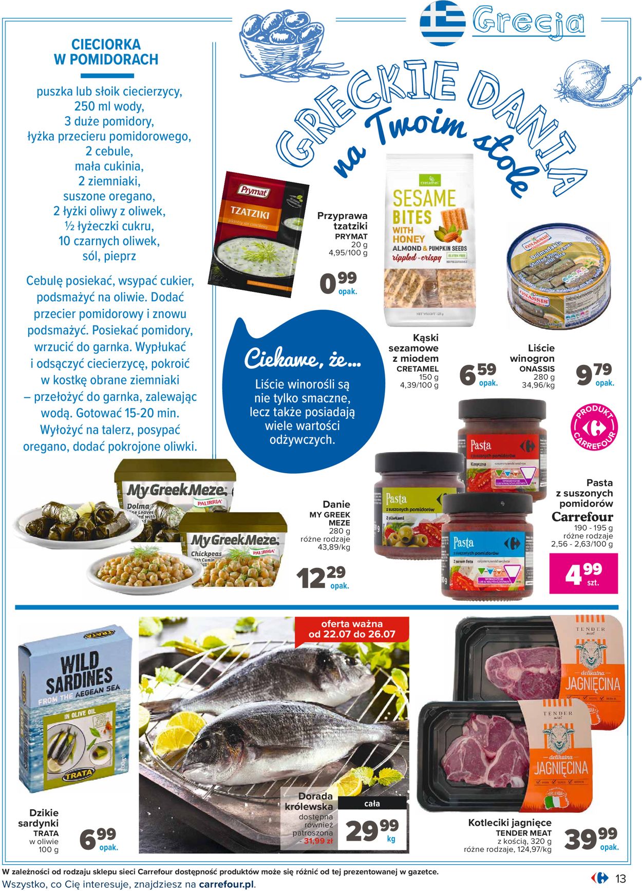Gazetka promocyjna Carrefour Market - 20.07-31.07.2021 (Strona 13)