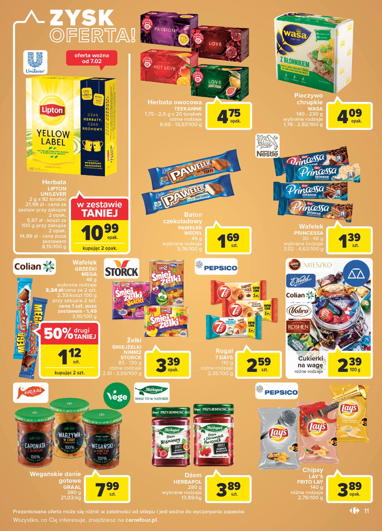 Gazetka promocyjna Carrefour Market - 08.02-14.02.2022 (Strona 11)