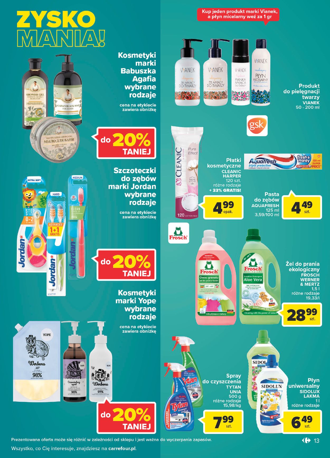 Gazetka promocyjna Carrefour Market - 08.02-14.02.2022 (Strona 13)