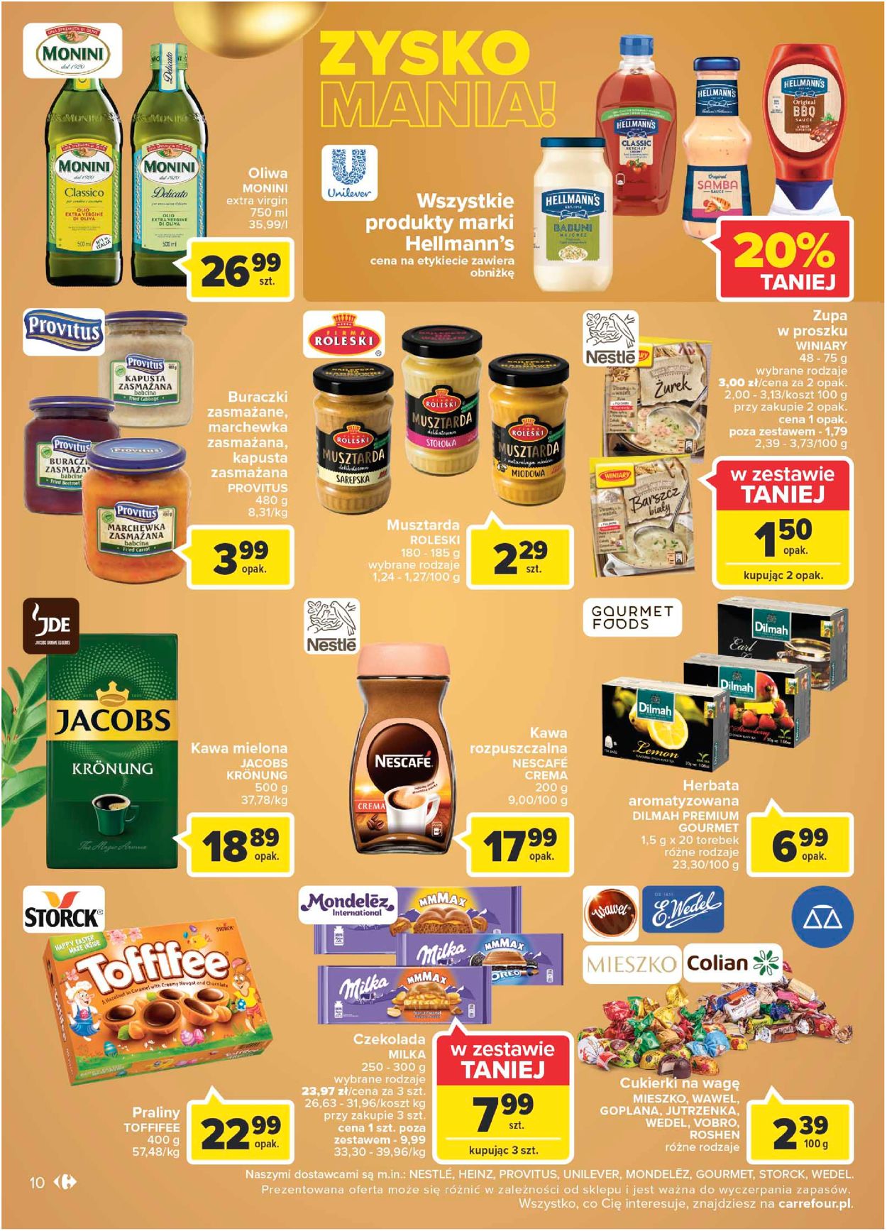 Gazetka promocyjna Carrefour Market WIELKANOC 2022 - 11.04-16.04.2022 (Strona 10)