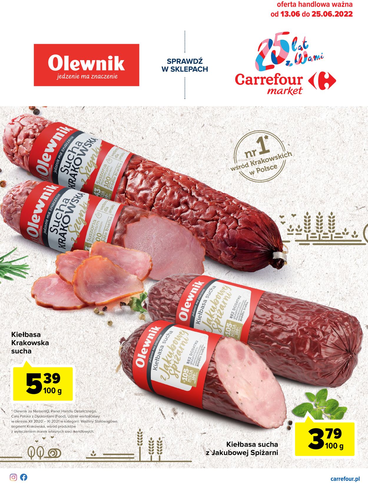 Gazetka promocyjna Carrefour Market - 13.06-25.06.2022