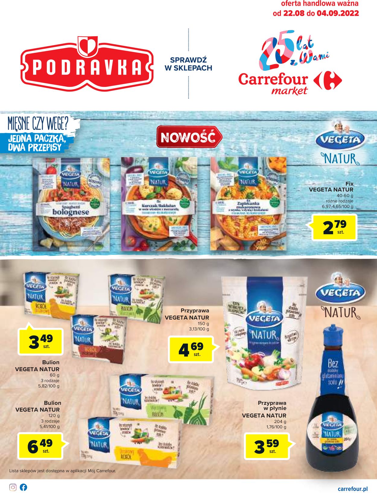 Gazetka promocyjna Carrefour Market - 22.08-04.09.2022