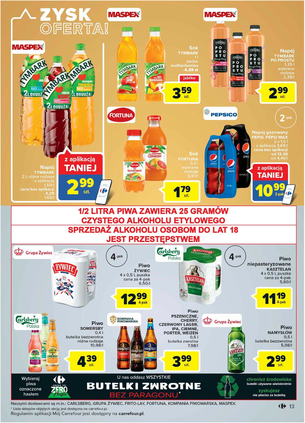 Gazetka promocyjna Carrefour Market - 18.10-22.10.2022 (Strona 13)