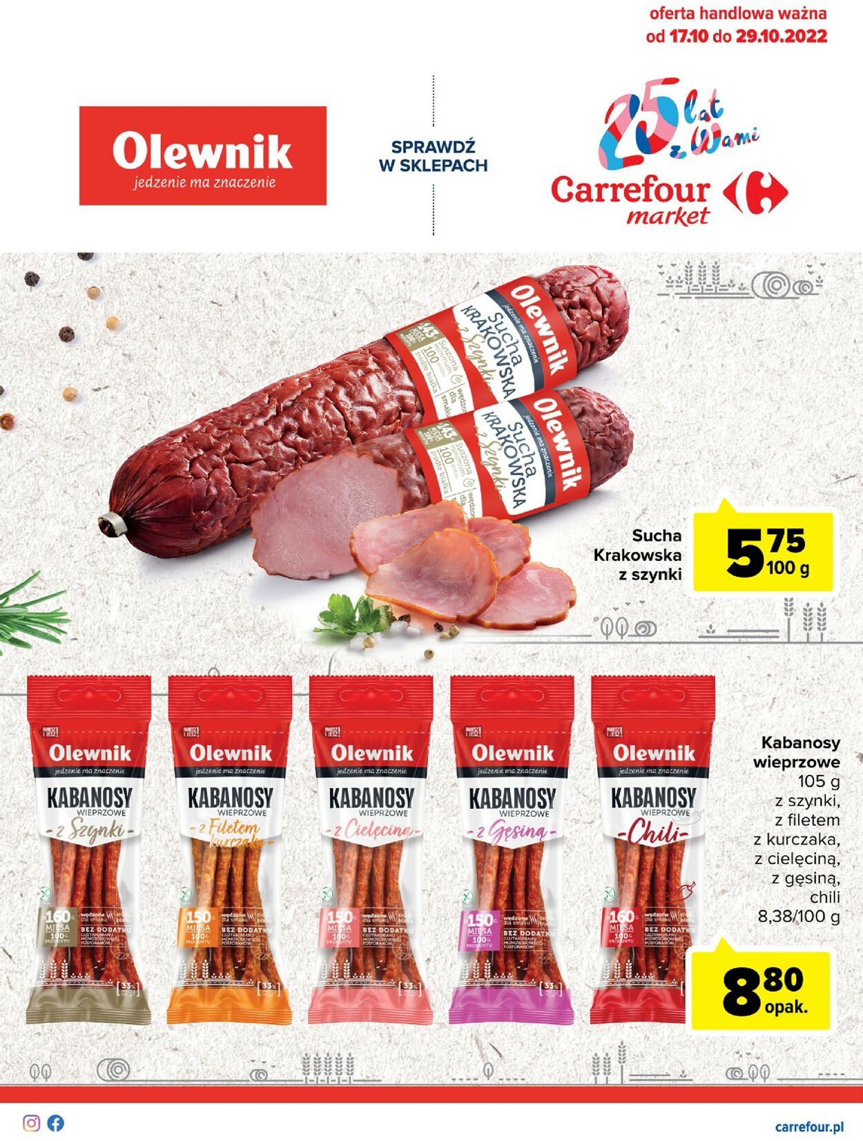 Gazetka promocyjna Carrefour Market - 17.10-29.10.2022