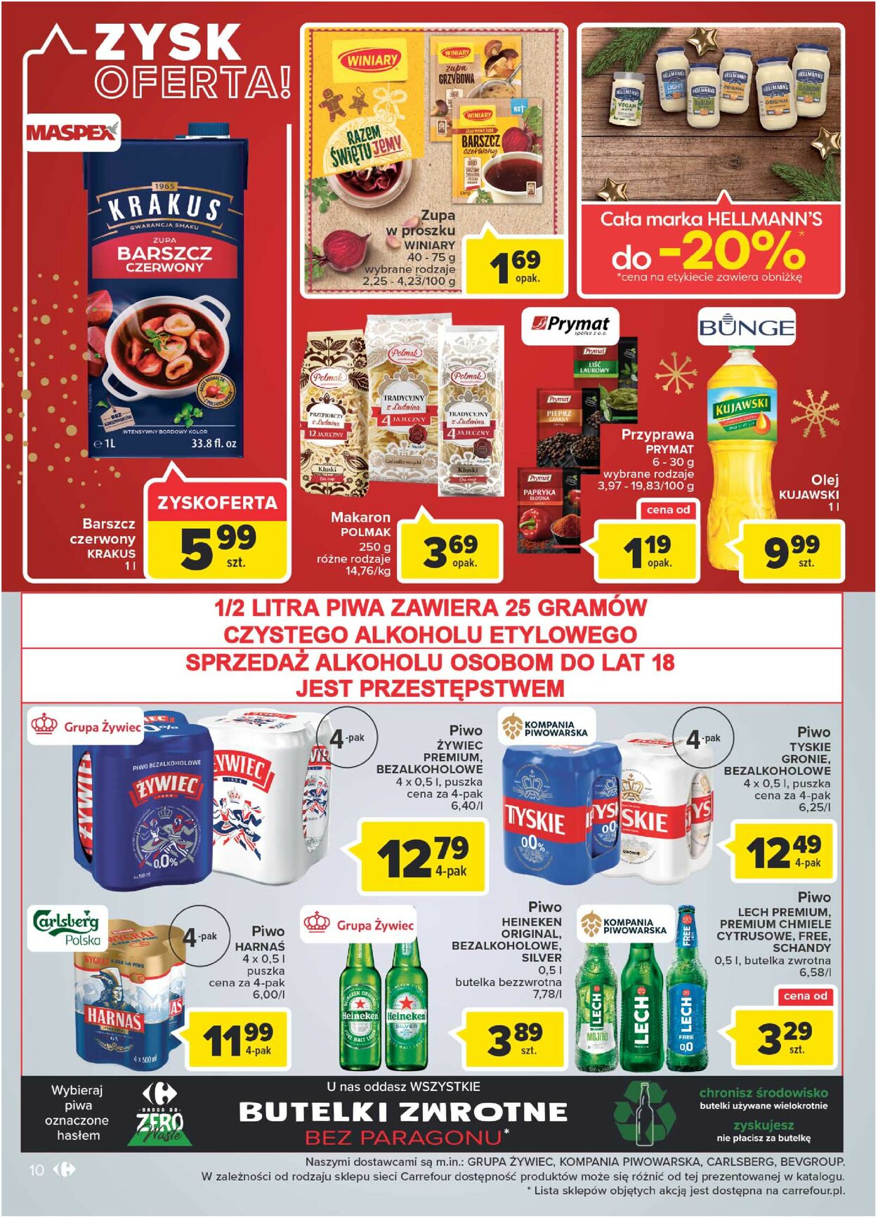 Gazetka promocyjna Carrefour Market - 19.12-24.12.2022 (Strona 10)