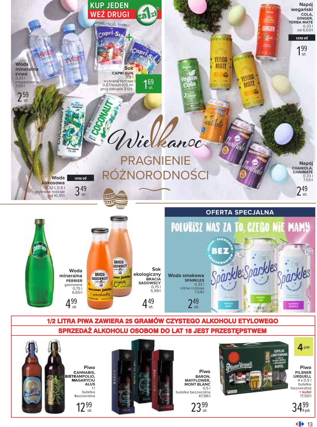 Gazetka promocyjna Carrefour - 31.03-11.04.2020 (Strona 13)