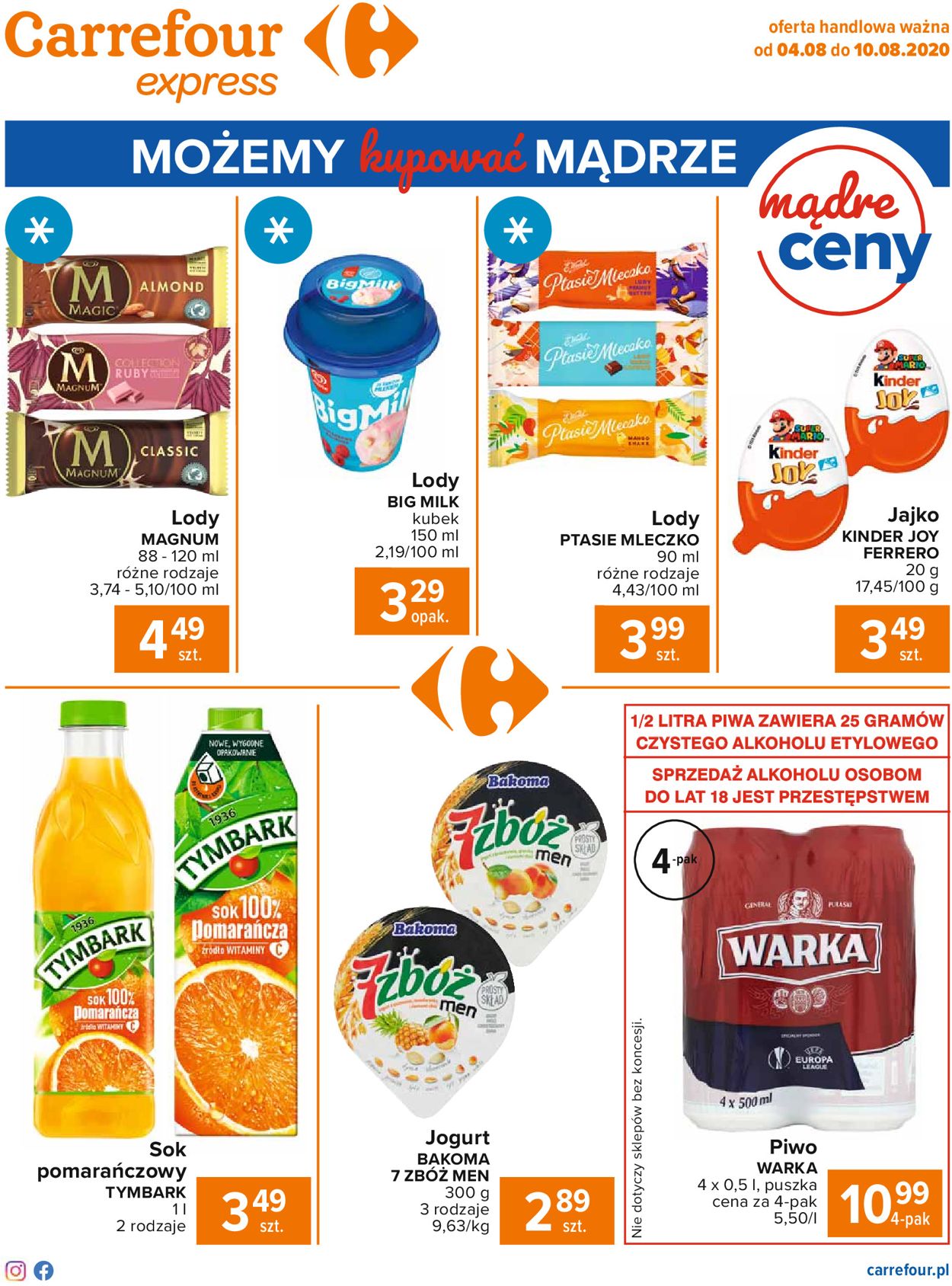 Gazetka promocyjna Carrefour - 04.08-10.08.2020 (Strona 2)