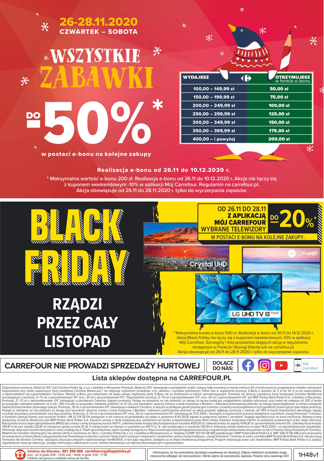Gazetka promocyjna Carrefour Black Friday 2020 - 24.11-05.12.2020 (Strona 40)