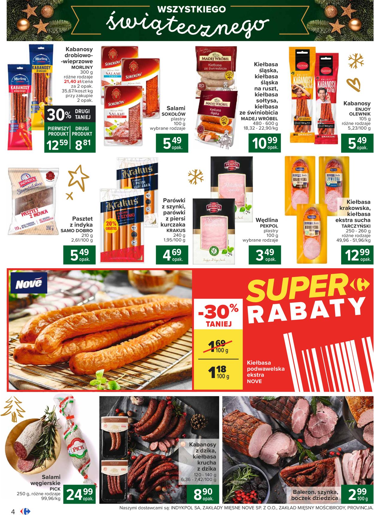 Gazetka promocyjna Carrefour Gazetka Świąteczna 2020 - 15.12-24.12.2020 (Strona 4)