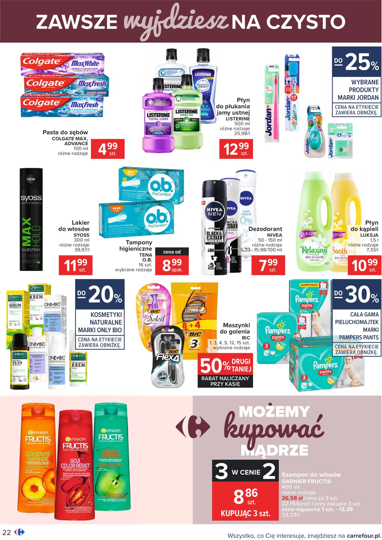 Gazetka promocyjna Carrefour Ceny niskie jak dawniej - 07.01-16.01.2021 (Strona 22)