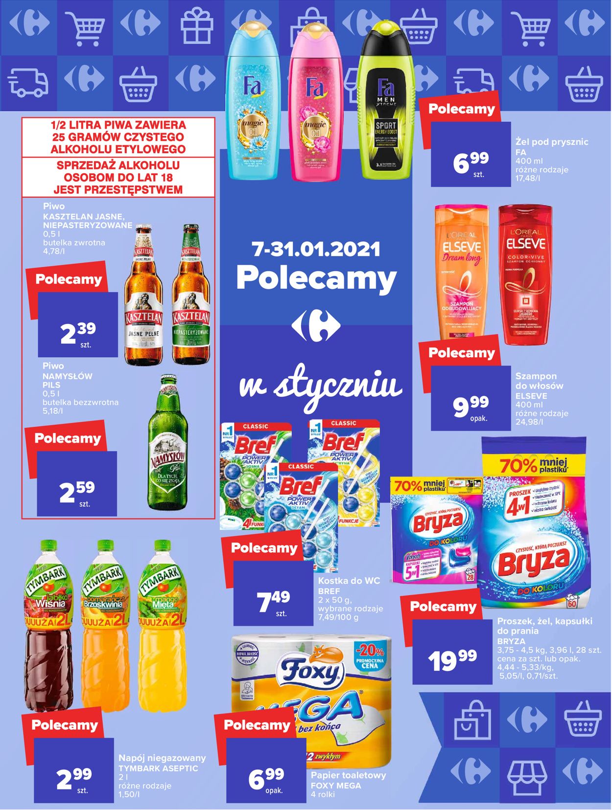 Gazetka promocyjna Carrefour Ceny niskie jak dawniej - 07.01-16.01.2021 (Strona 21)