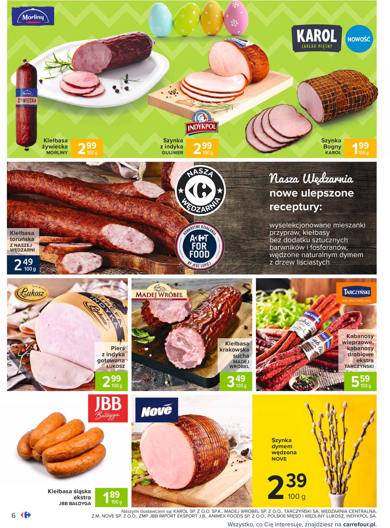 Gazetka promocyjna Carrefour Wielkanoc 2021 - 16.03-22.03.2021 (Strona 6)