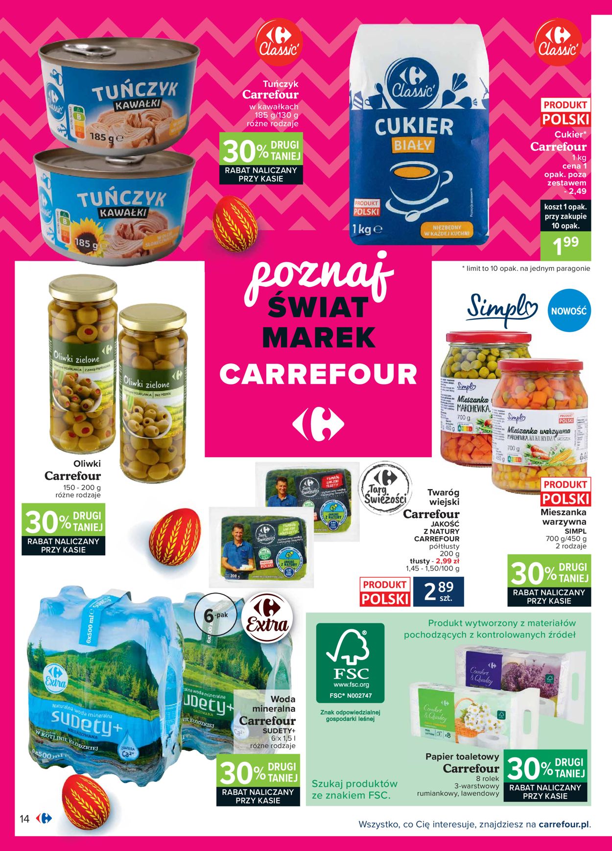 Gazetka promocyjna Carrefour Wielkanoc 2021! - 29.03-03.04.2021 (Strona 14)
