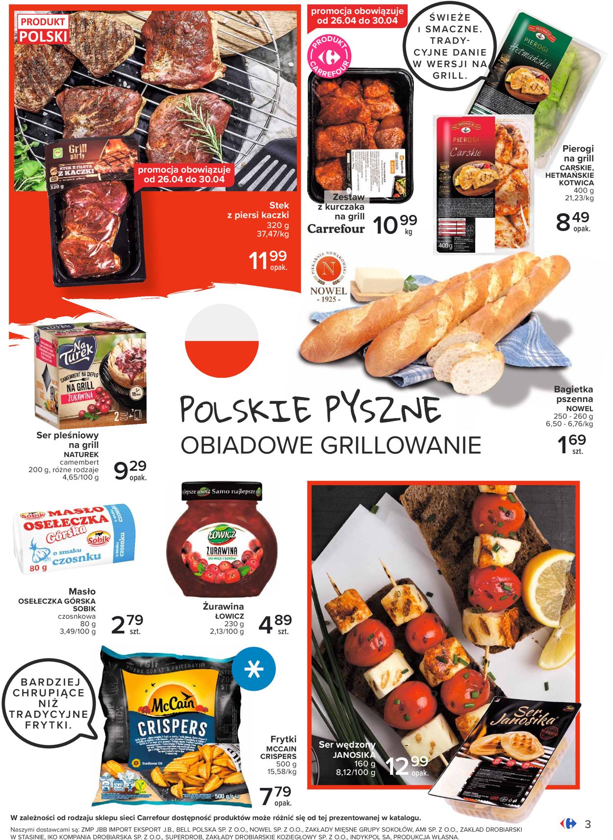Gazetka promocyjna Carrefour Pyszny świat grilla - 23.04-08.05.2021 (Strona 3)