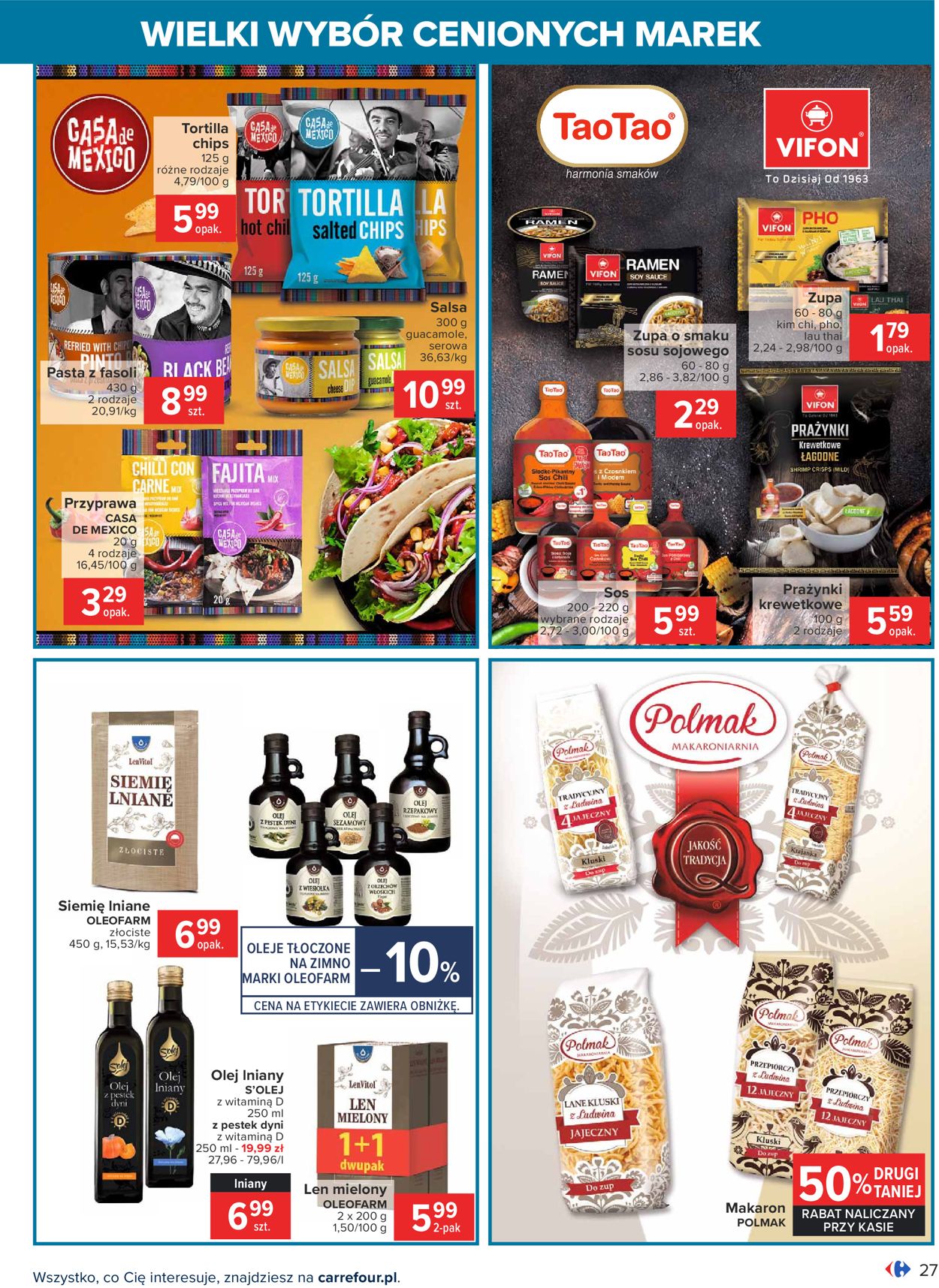 Gazetka promocyjna Carrefour Wielki wybór cenionych marek - 04.05-15.05.2021 (Strona 27)