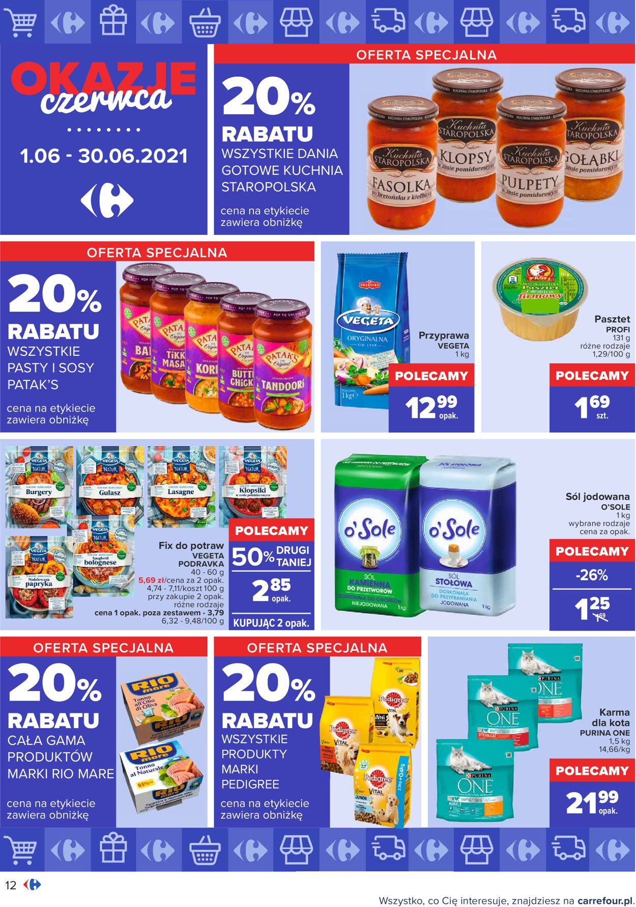 Gazetka promocyjna Carrefour - 01.06-30.06.2021 (Strona 12)