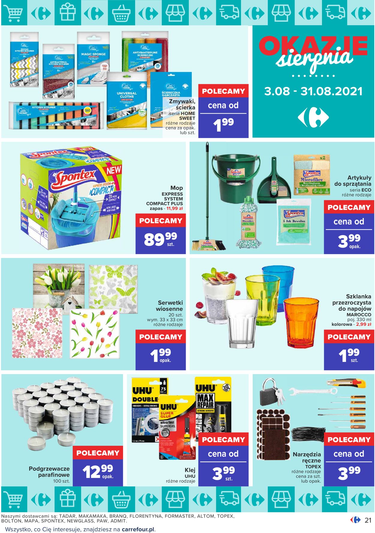 Gazetka promocyjna Carrefour - 03.08-31.08.2021 (Strona 21)