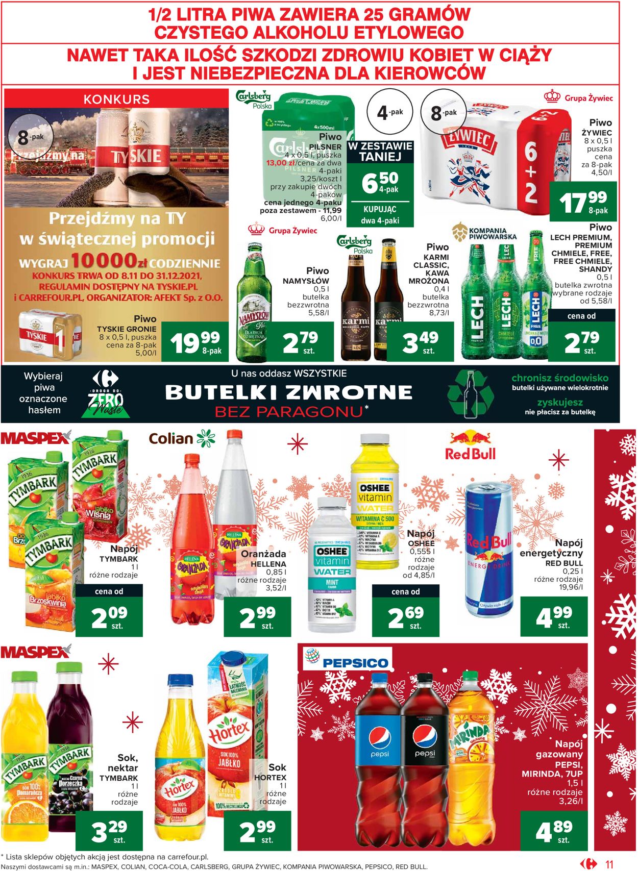 Gazetka promocyjna Carrefour BOŻE NARODZENIE 2021 - 20.12-24.12.2021 (Strona 11)
