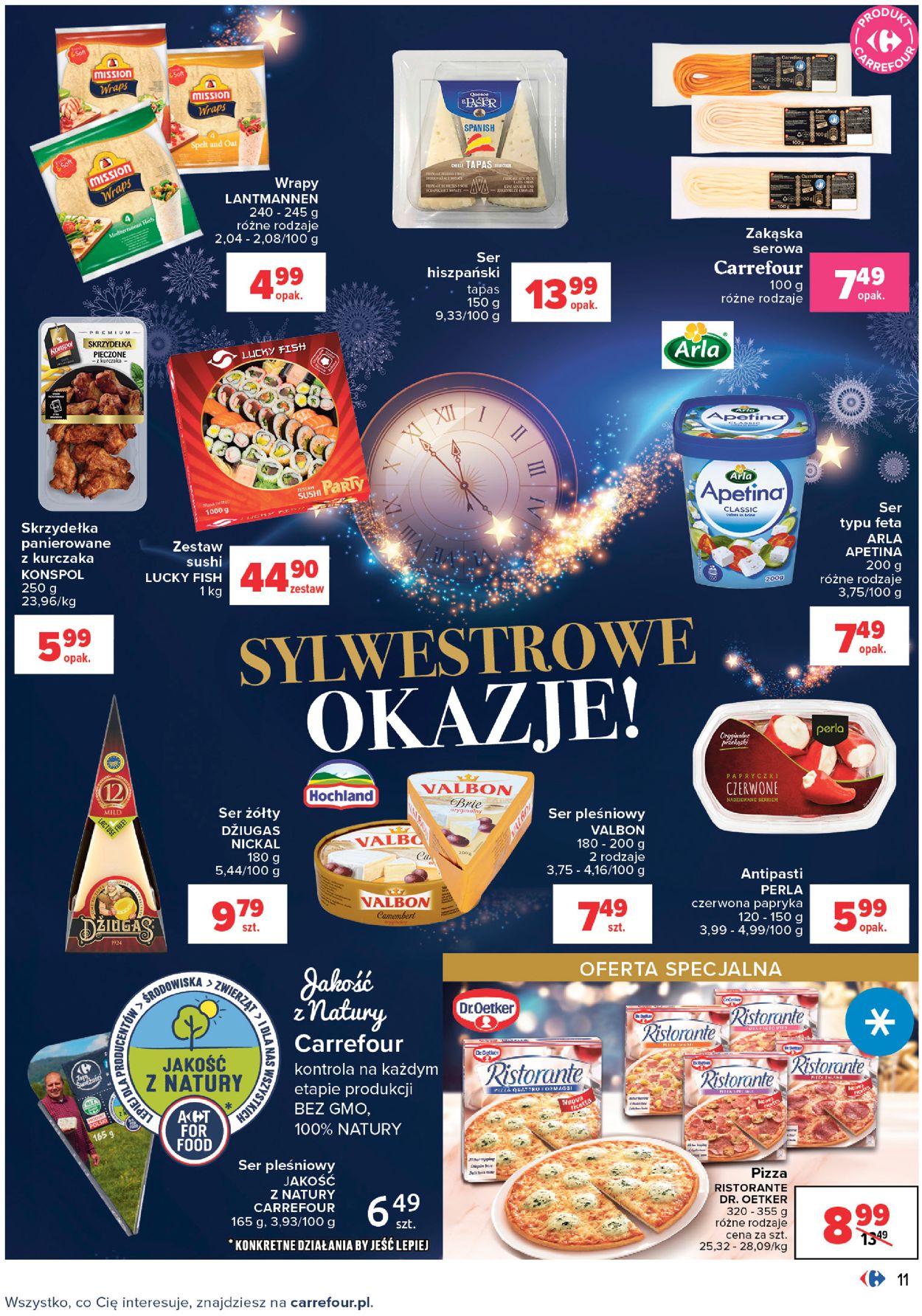 Gazetka promocyjna Carrefour SYLWESTER 2021 - 28.12-09.01.2022 (Strona 11)