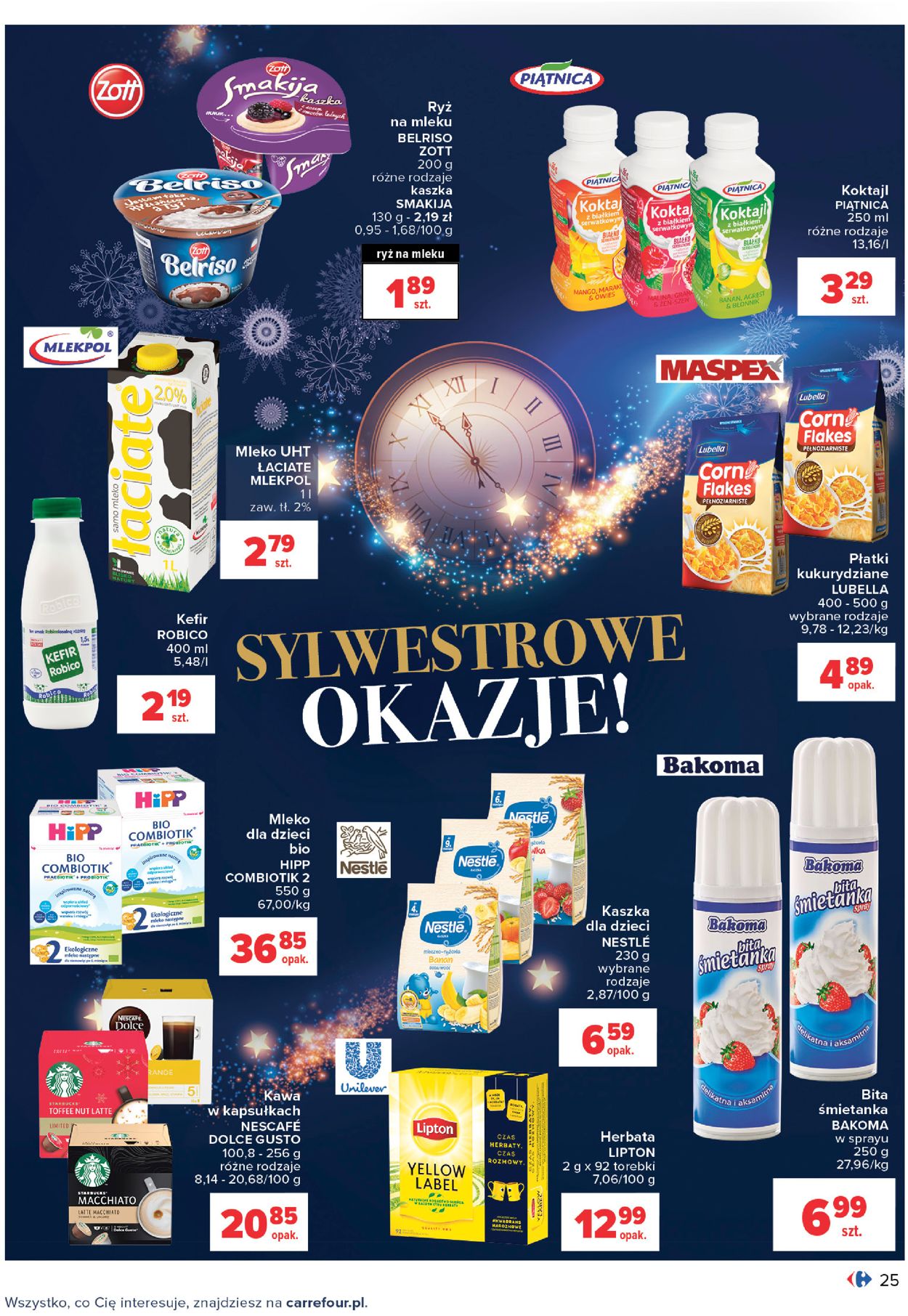 Gazetka promocyjna Carrefour SYLWESTER 2021 - 28.12-09.01.2022 (Strona 25)