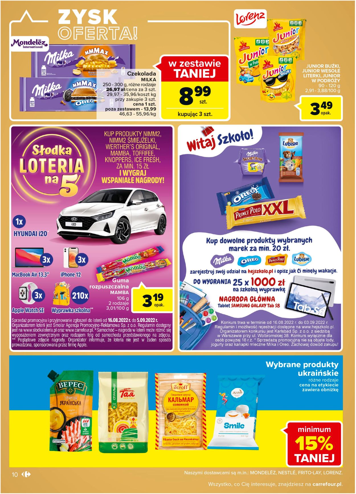 Gazetka promocyjna Carrefour - 16.08-28.08.2022 (Strona 10)