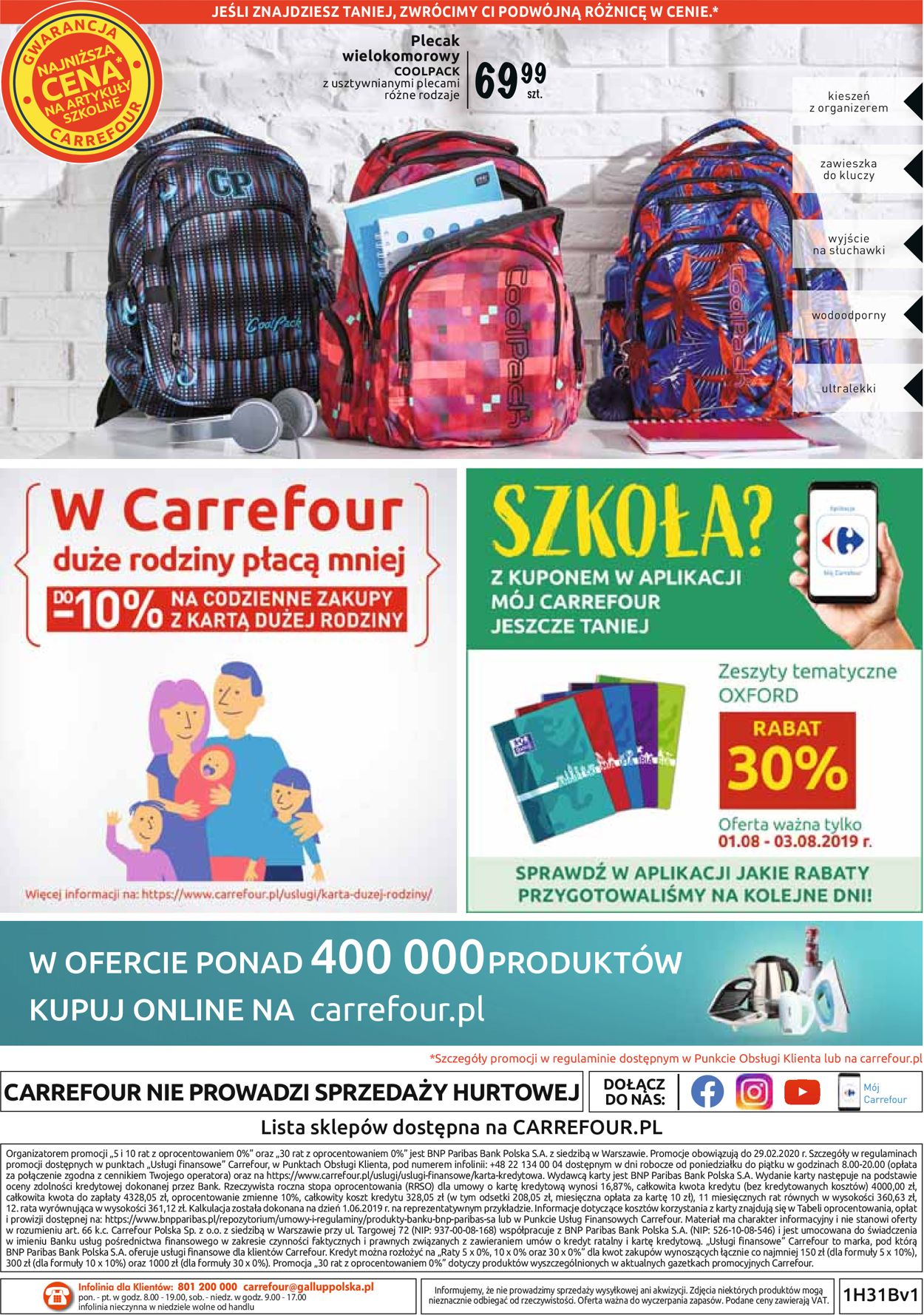 Gazetka promocyjna Carrefour - 30.07-10.08.2019 (Strona 20)