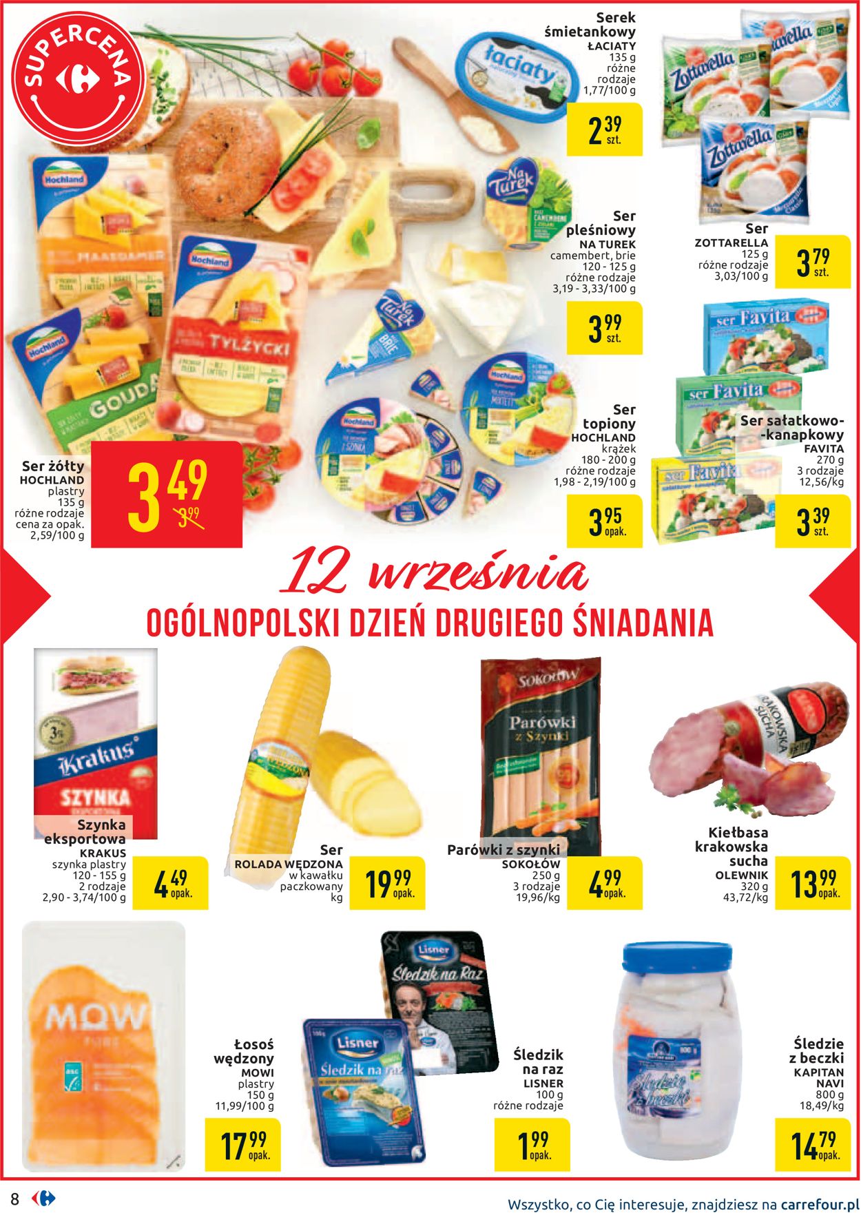 Gazetka promocyjna Carrefour - 03.09-14.09.2019 (Strona 8)