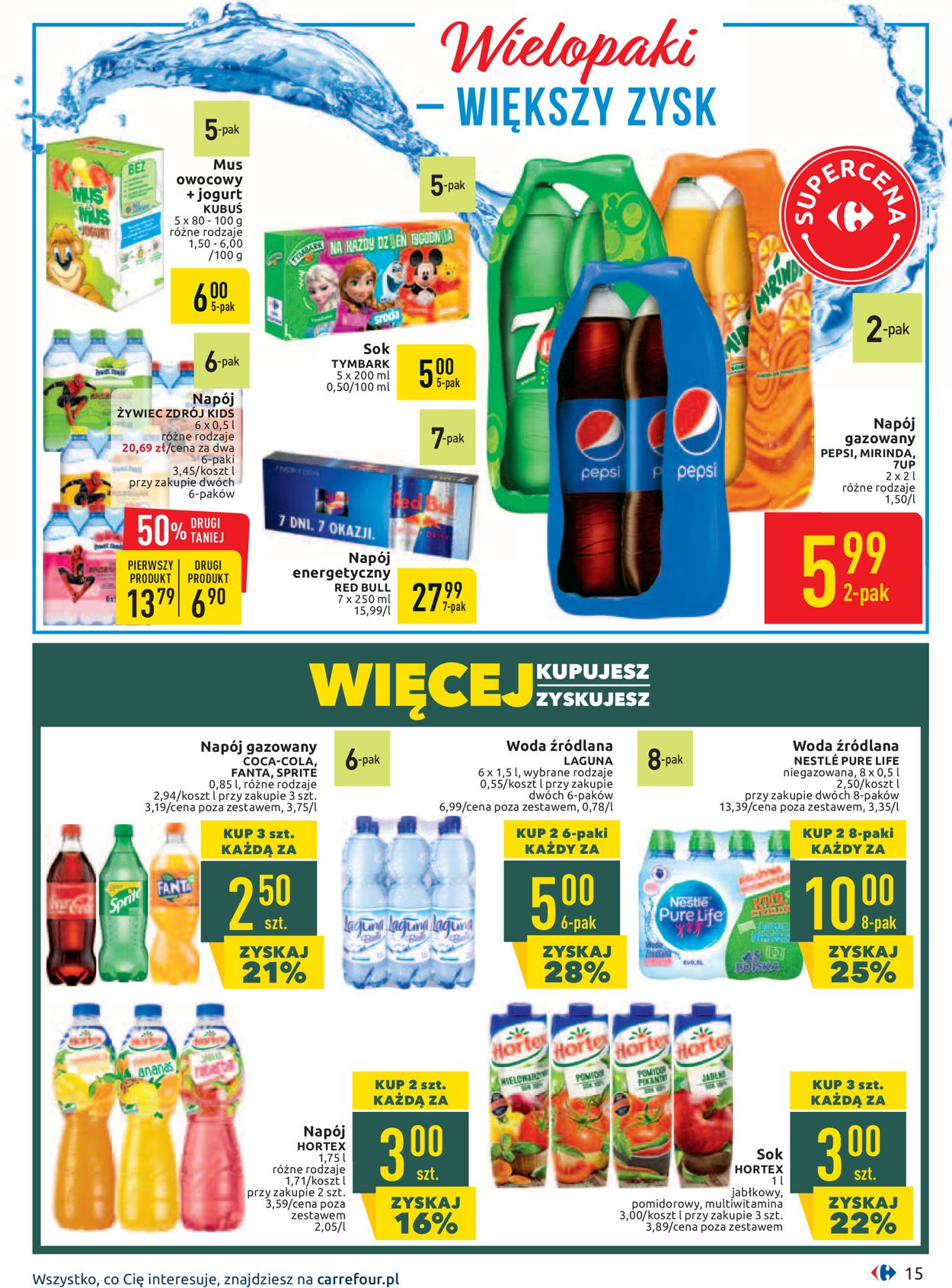Gazetka promocyjna Carrefour - 03.09-14.09.2019 (Strona 15)