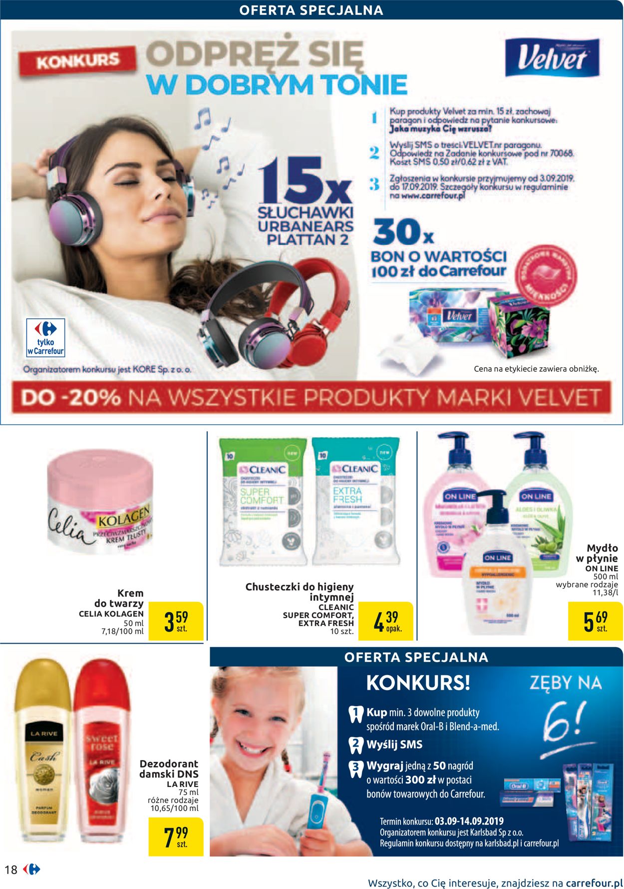 Gazetka promocyjna Carrefour - 03.09-14.09.2019 (Strona 18)