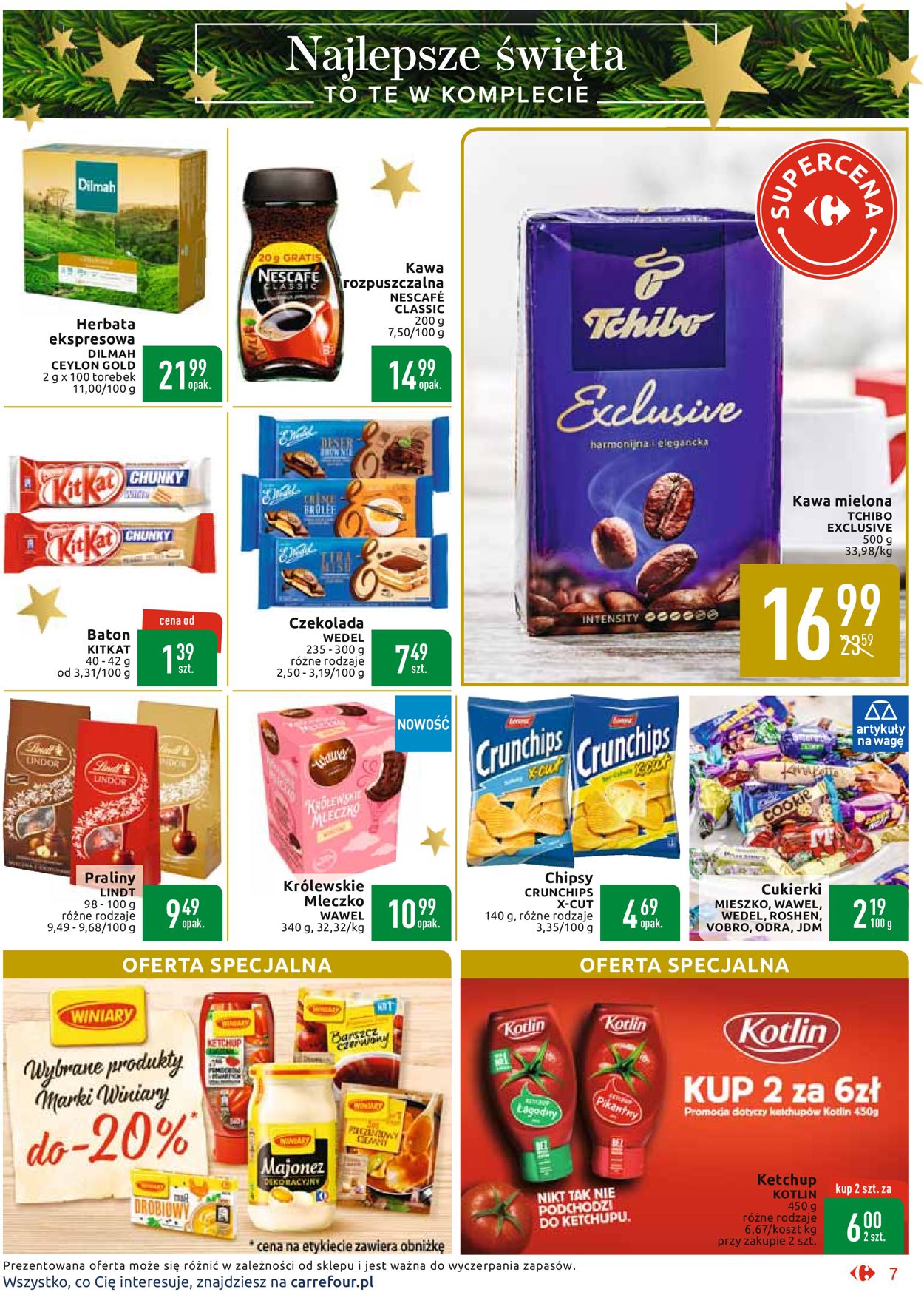 Gazetka promocyjna Carrefour Świąteczna Gazetka 2019 - 26.11-07.12.2019 (Strona 7)
