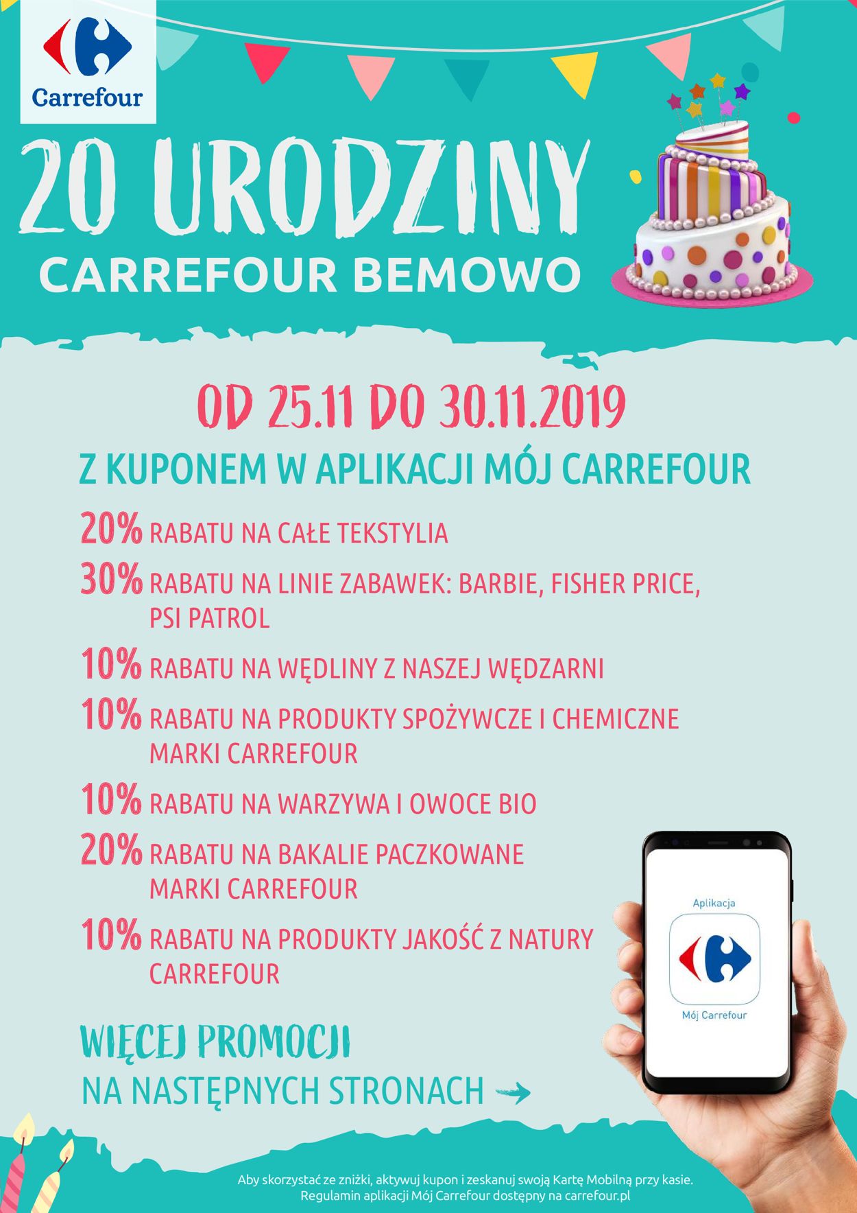 Gazetka promocyjna Carrefour - 25.11-30.11.2019
