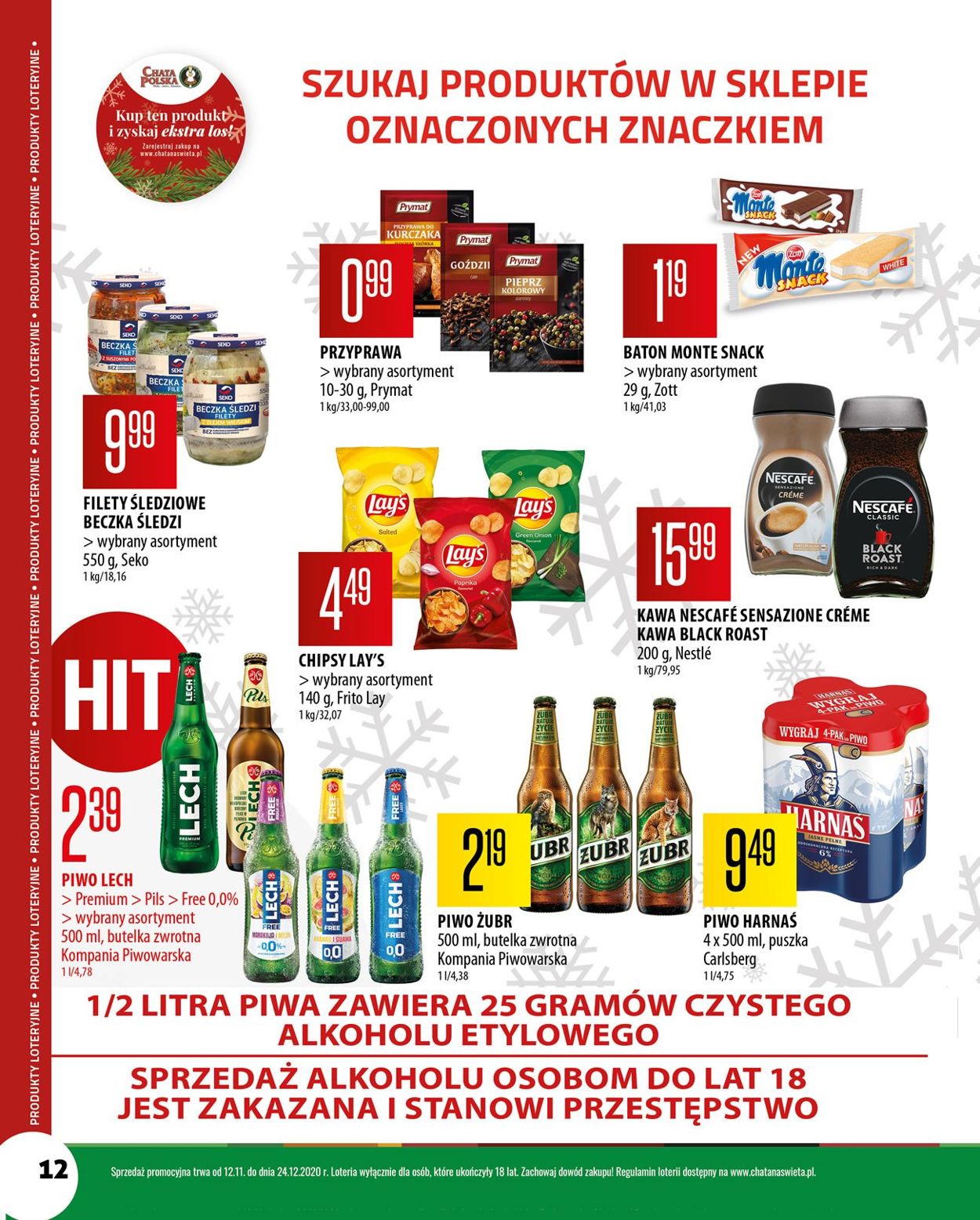 Gazetka promocyjna Chata Polska - 12.11-22.11.2020 (Strona 12)