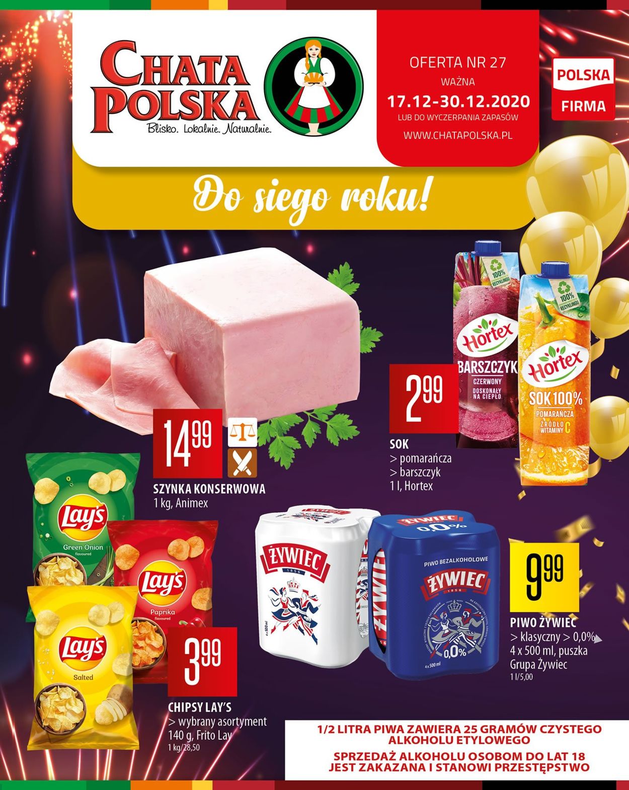 Gazetka promocyjna Chata Polska Gazetka Świąteczna 2020 - 17.12-30.12.2020 (Strona 15)