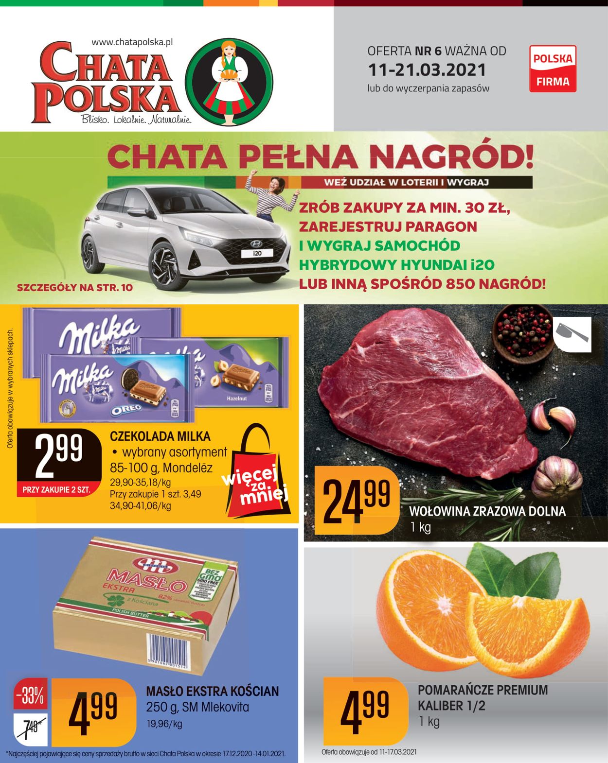 Gazetka promocyjna Chata Polska - 11.03-21.03.2021